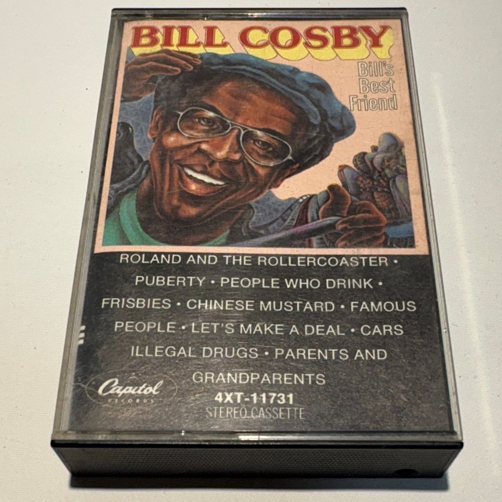 Bill Cosby Comedy Cassette Tape